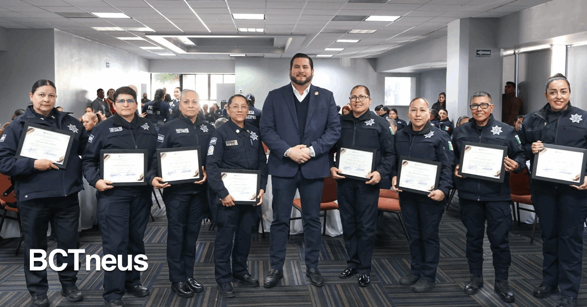 BCTneus - Articulo - Más de 100 mujeres policías son reconocidas por su labor en Tijuana