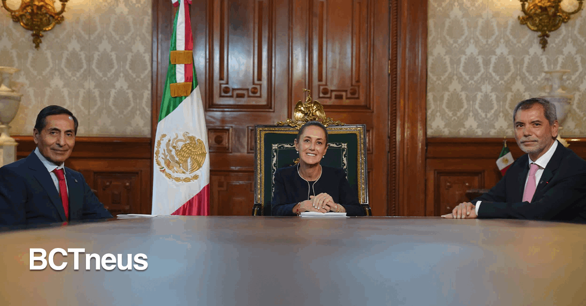 BCTneus - Articulo - Sheinbaum nombra a Edgar Amador Zamora como nuevo titular de Hacienda