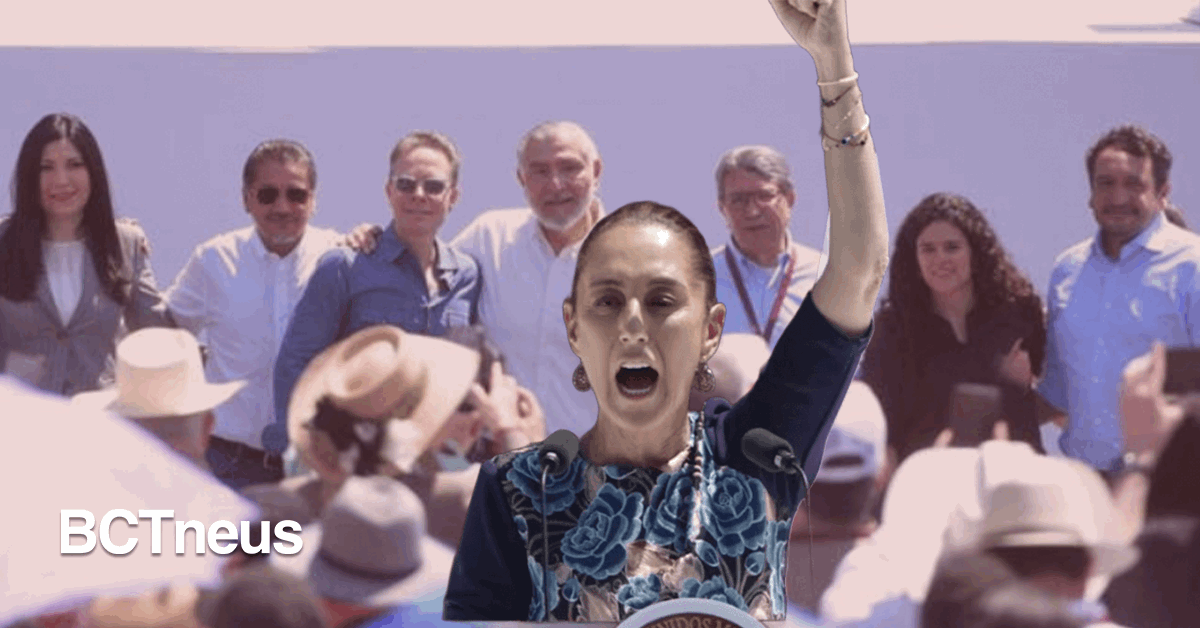 BCTneus - Articulo - Líderes de Morena se disculpan con Claudia Sheinbaum tras incidente en evento del Zócalo