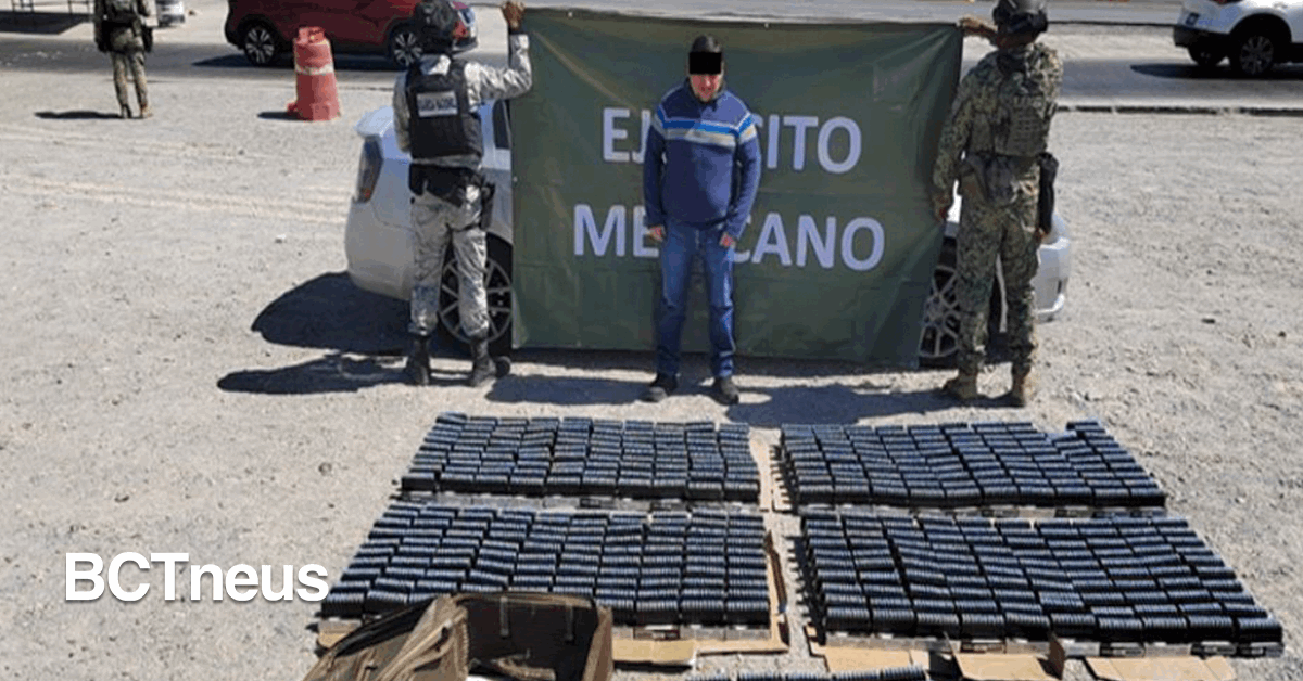 BCTneus - Articulo - Más de 1,200 detenidos y decomisos históricos en “Operación Frontera Norte”