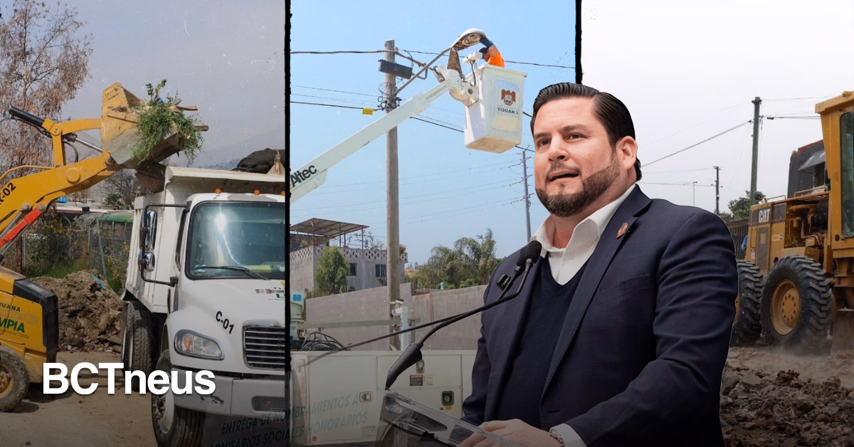 Articulo - Avanza “Tijuana Ciudad Limpia”: rehabilitan calles y espacios en tres delegaciones