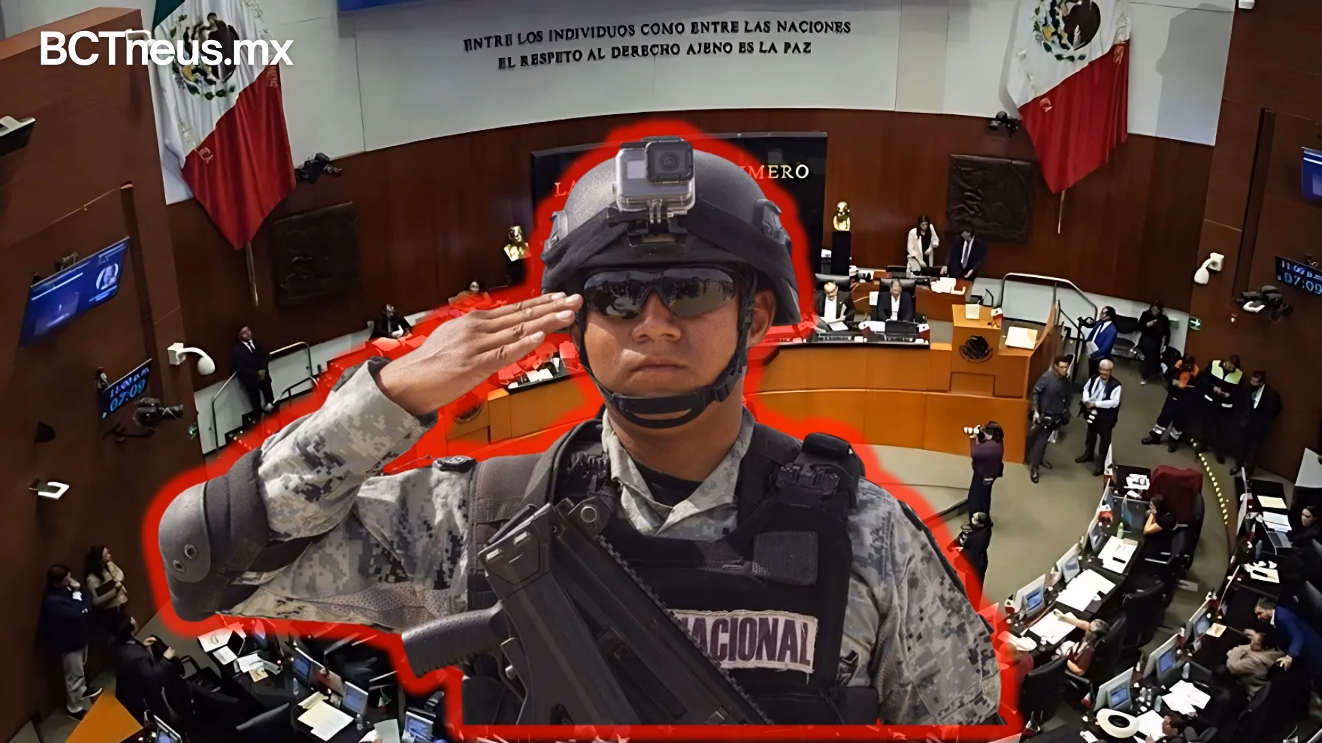 Articulo - Senado aprueba en lo general el dictamen de la Ley de la Guardia Nacional