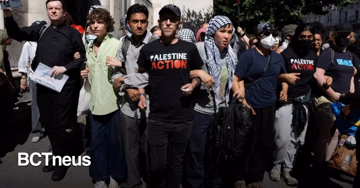 Articulo - Más de 20 detenidos en Londres por respaldar a grupo pro-palestino