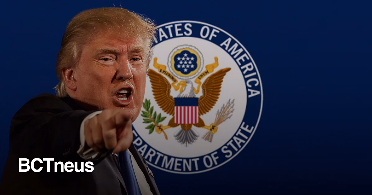 Articulo - Recorte masivo en EE.UU.: cesan a personal diplomático por orden de Trump