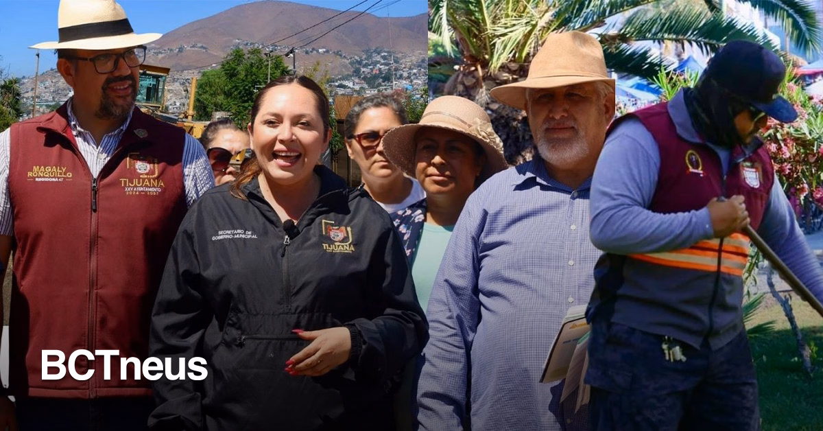 Articulo - Ciudad Limpia renueva parques, calles y áreas deportivas en tres delegaciones de Tijuana