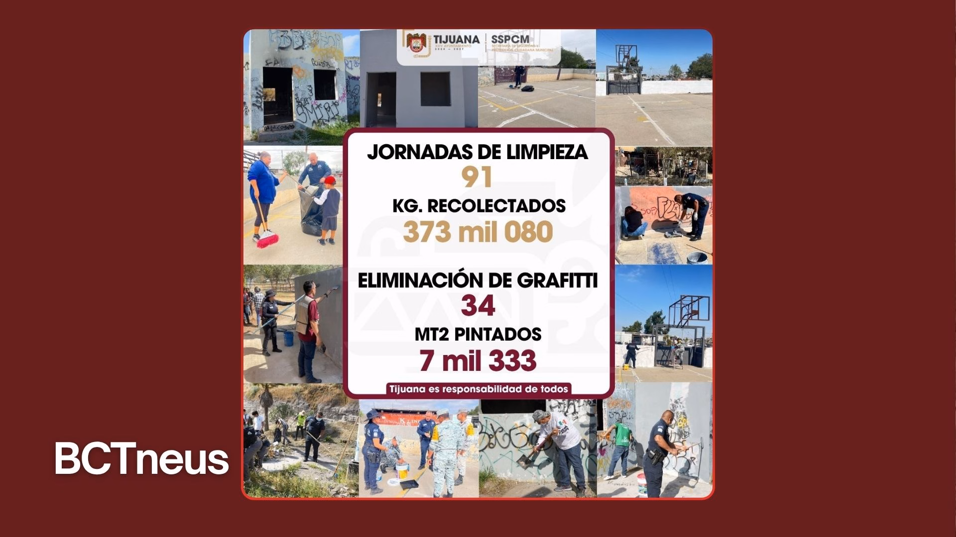 Articulo - Limpieza antigrafiti: ayuntamiento de Tijuana trabaja con la comunidad