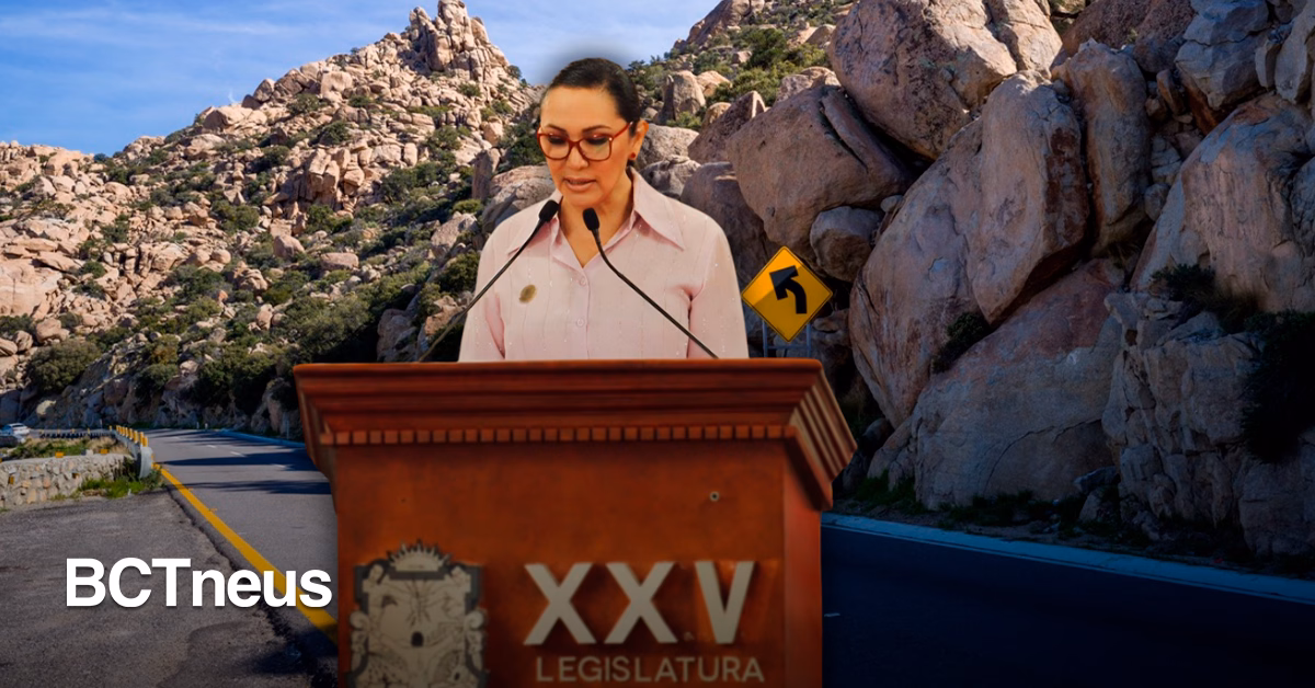 Articulo - Buscan reforzar seguridad vial con rampas de frenado en tramo La Rumorosa–Tecate