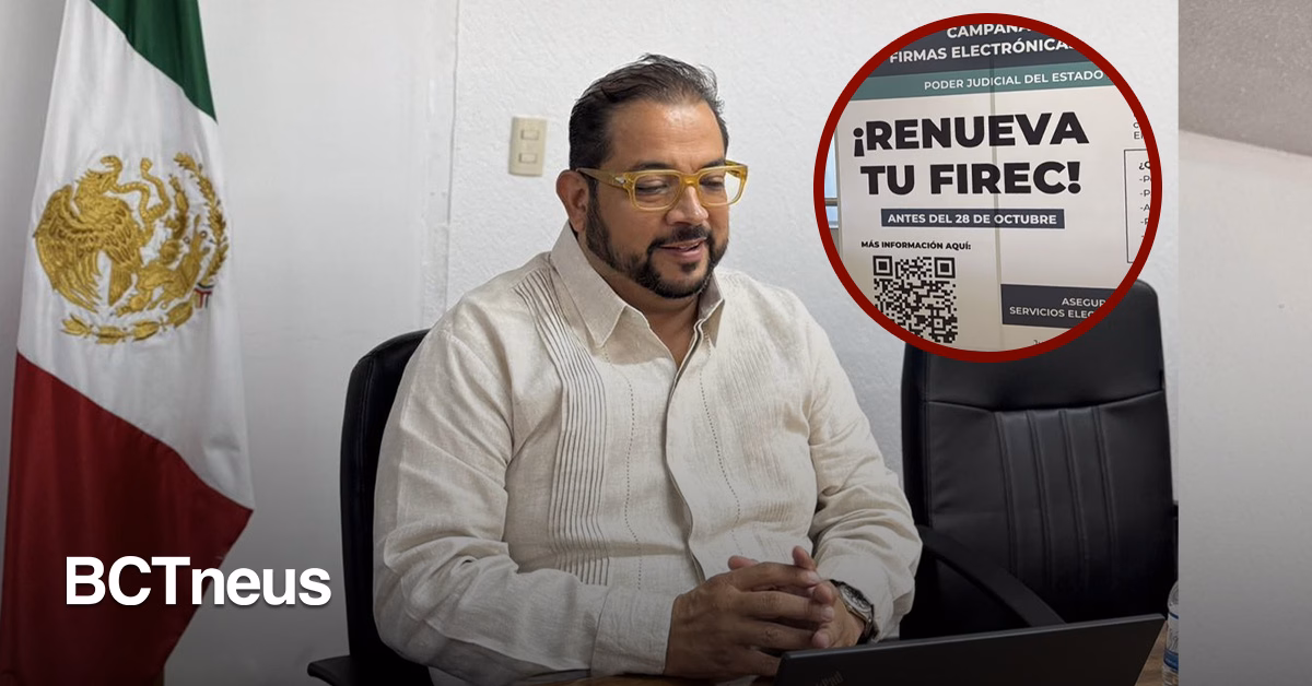 Articulo - Avanza Poder Judicial de BC renovación de firma electrónica