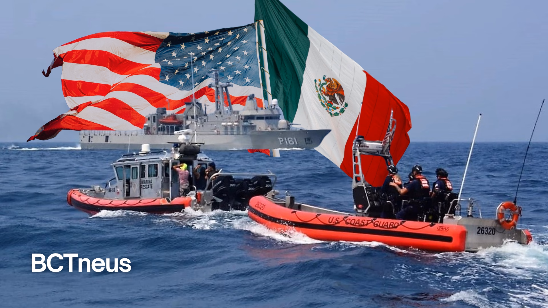 Articulo - Armada de México realiza rescate marítimo en apoyo a EU