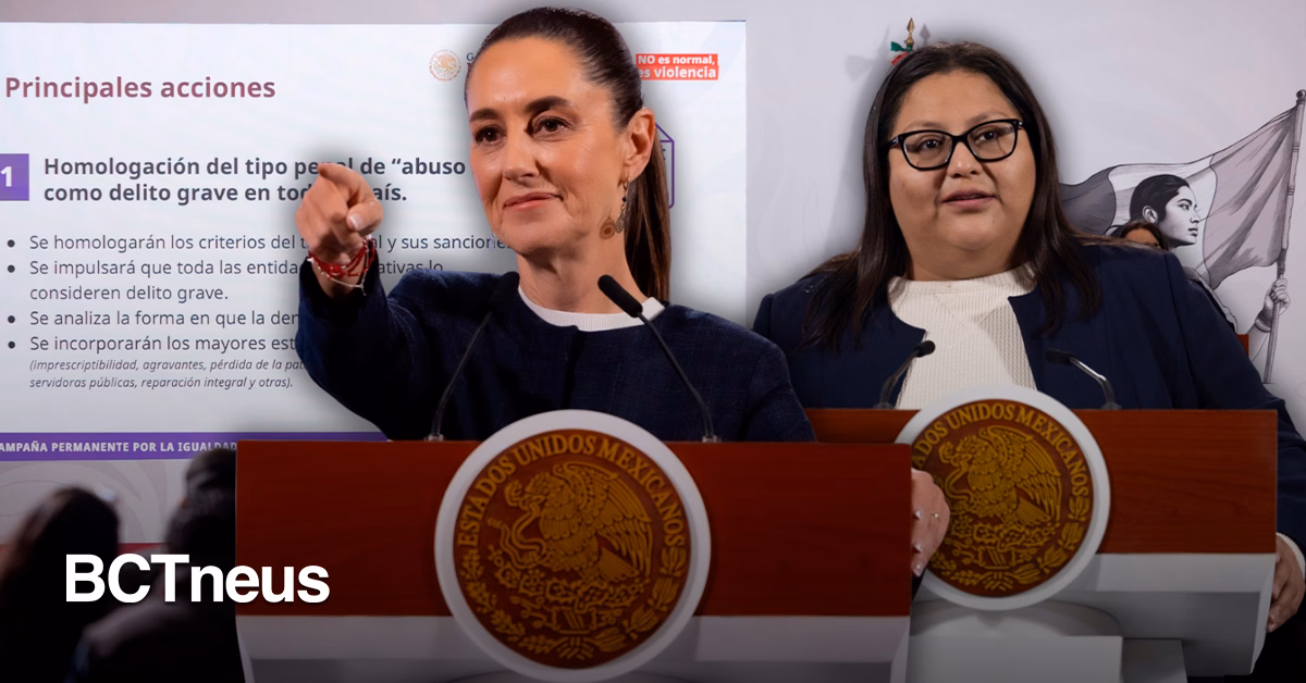 Articulo - “Las mujeres no están solas”: Sheinbaum lanza plan nacional contra el abuso sexual