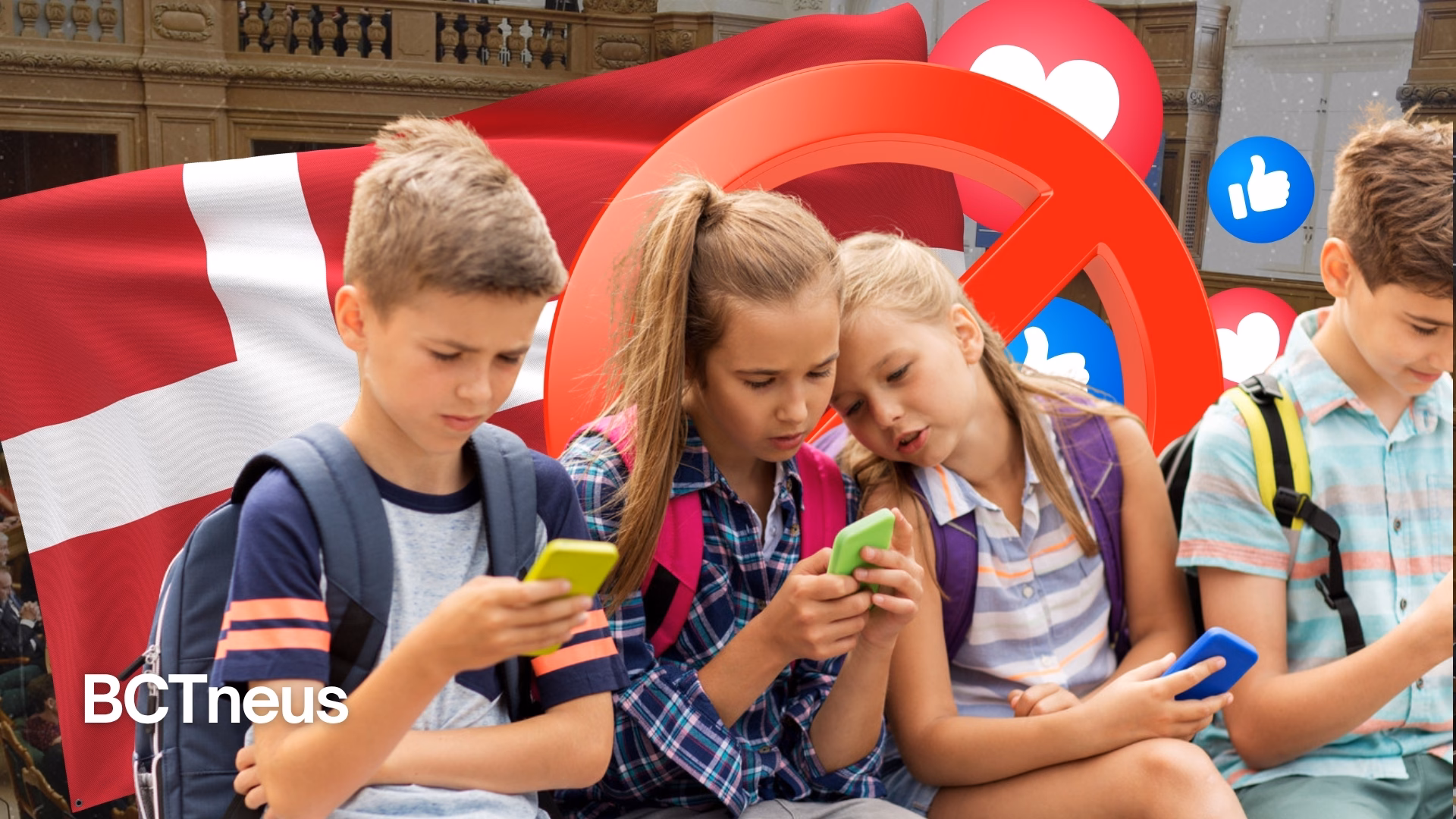 Articulo - Menores de 15 años podrían quedar fuera de redes sociales en Dinamarca