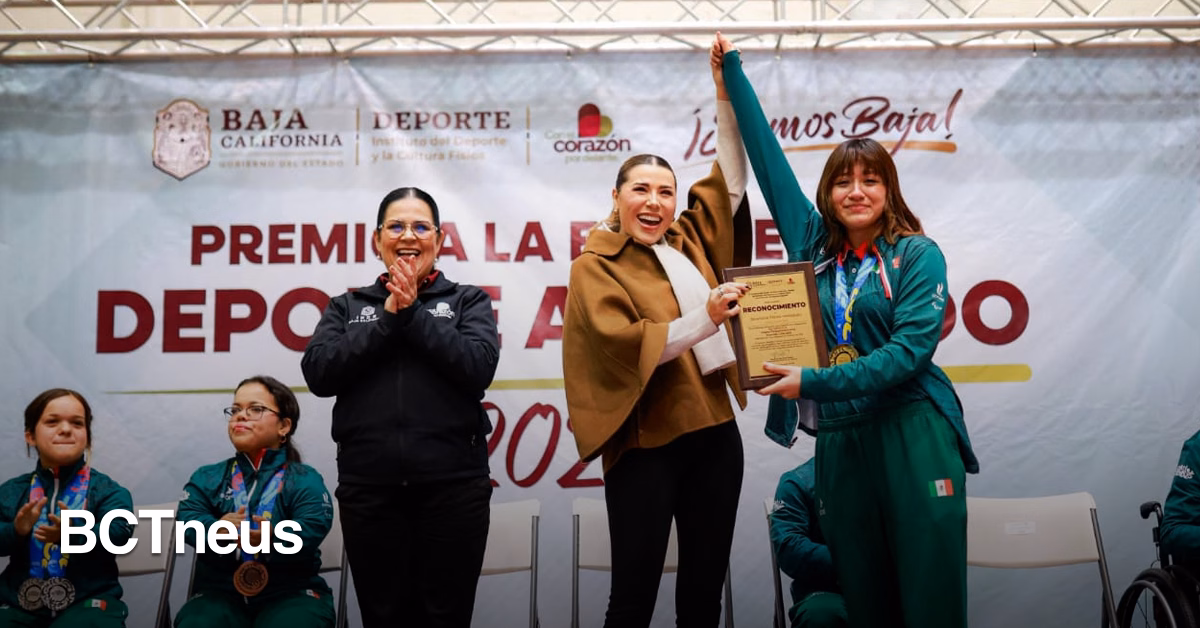Articulo - BC reconoce a sus paratletas: Marina del Pilar entrega Premio a la Excelencia 2025