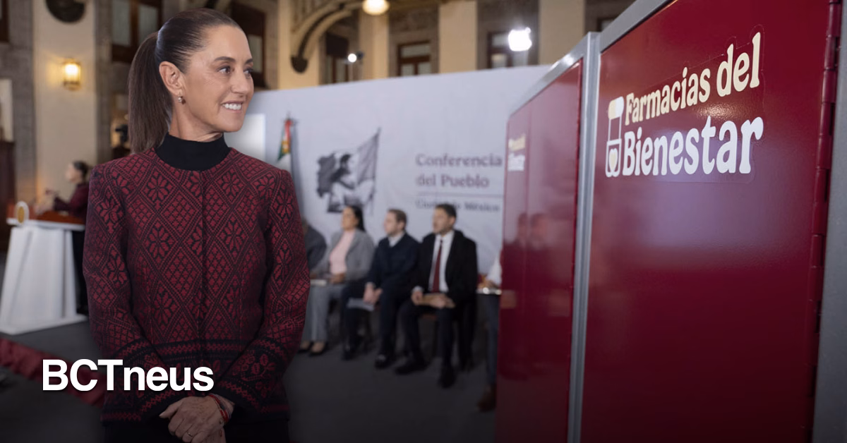 Articulo - Farmacias del Bienestar: habrá cobertura nacional en marzo de 2026, informa Sheinbaum