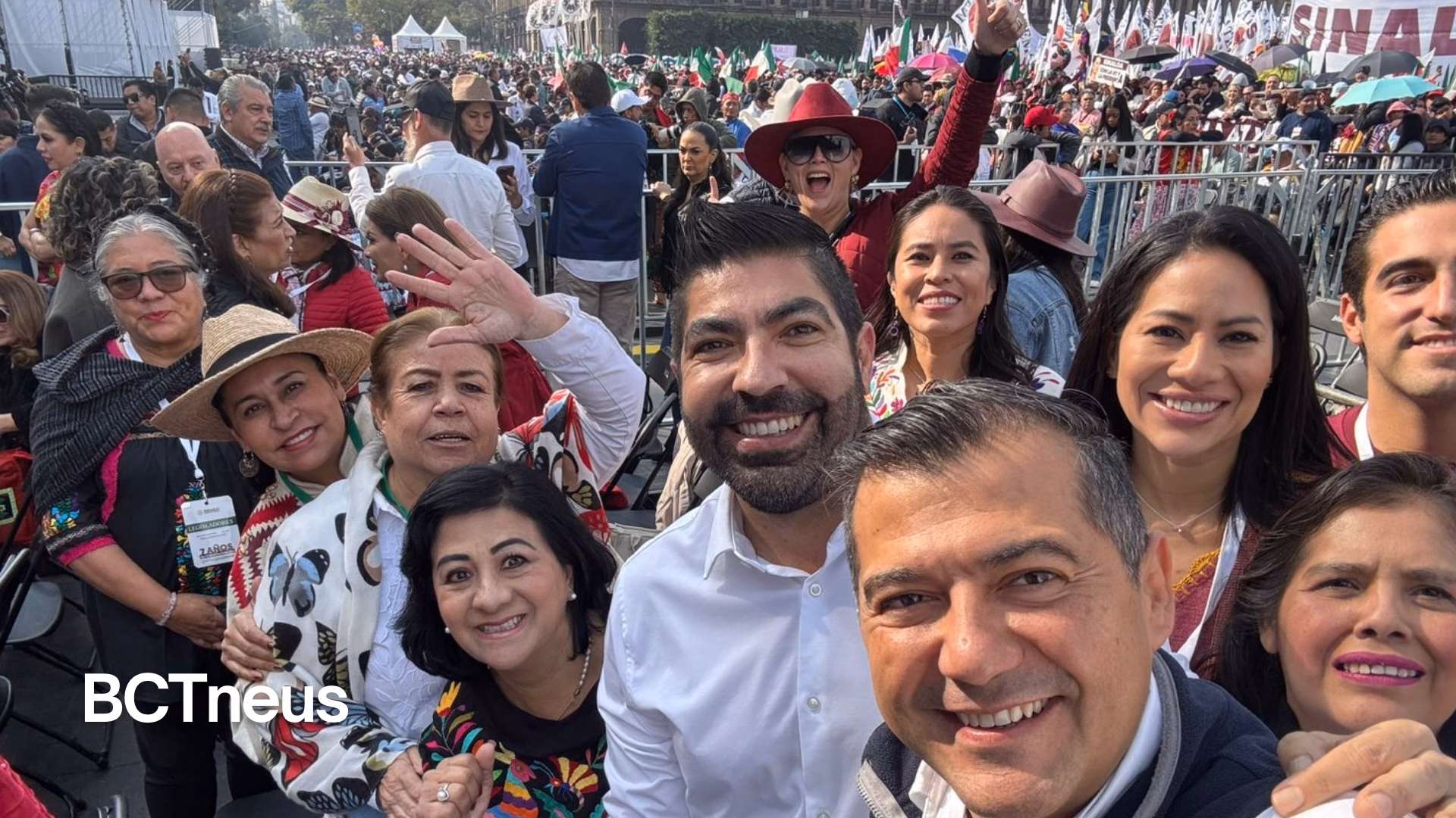 Articulo - Celebra Armando Ayala siete años de Transformación: acompaña a Sheinbaum en el Zócalo