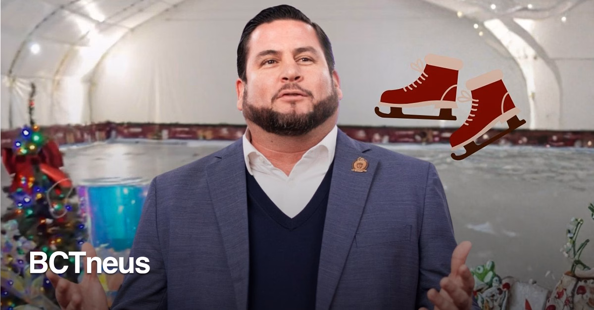 Articulo - Burgueño anuncia dos pistas de hielo totalmente gratis para Tijuana