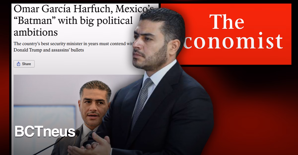 Articulo - The Economist reconoce a García Harfuch como un referente en la seguridad mexicana