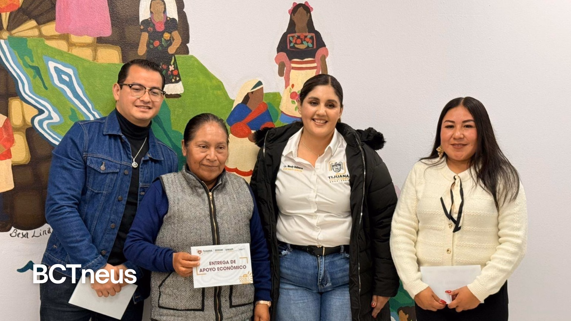 Articulo - Ayuntamiento de Tijuana entrega apoyos económicos a comunidades indígenas y afromexicanas