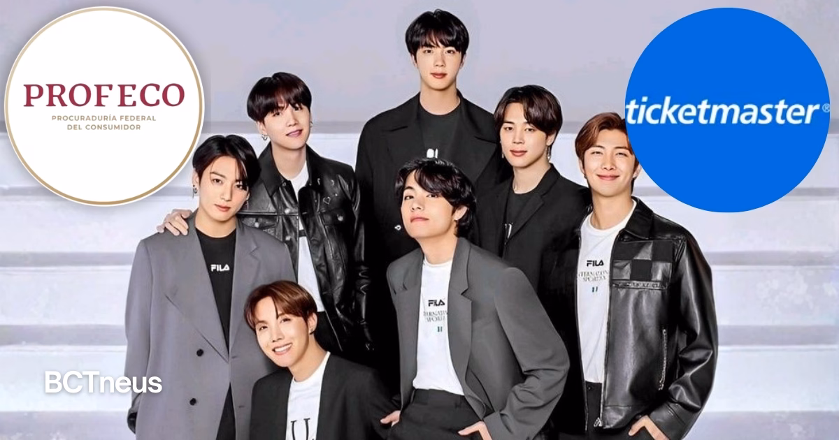 Articulo - Profeco inicia procedimiento contra Ticketmaster por venta de boletos de BTS