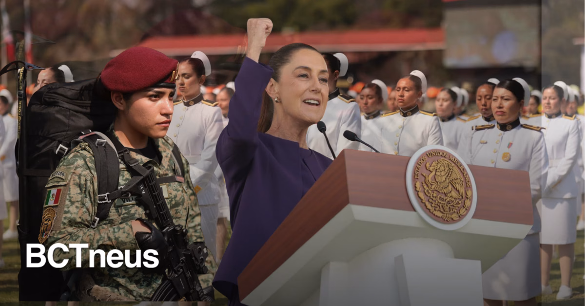Articulo - "Las mujeres mexicanas somos tejedoras de la patria": Claudia Sheinbaum conmemora el 8 de marzo