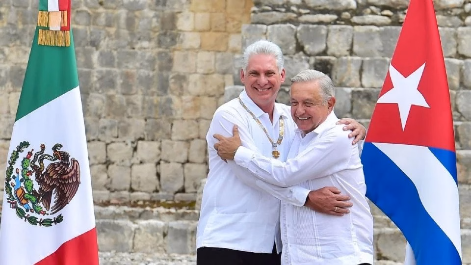 Articulo - "Jamás olvidaremos su apoyo": Díaz-Canel agradece a AMLO respaldo a Cuba