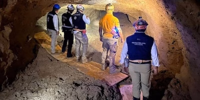 Articulo - Tras más de 100 horas bajo tierra, rescatan con vida al primer minero en Sinaloa