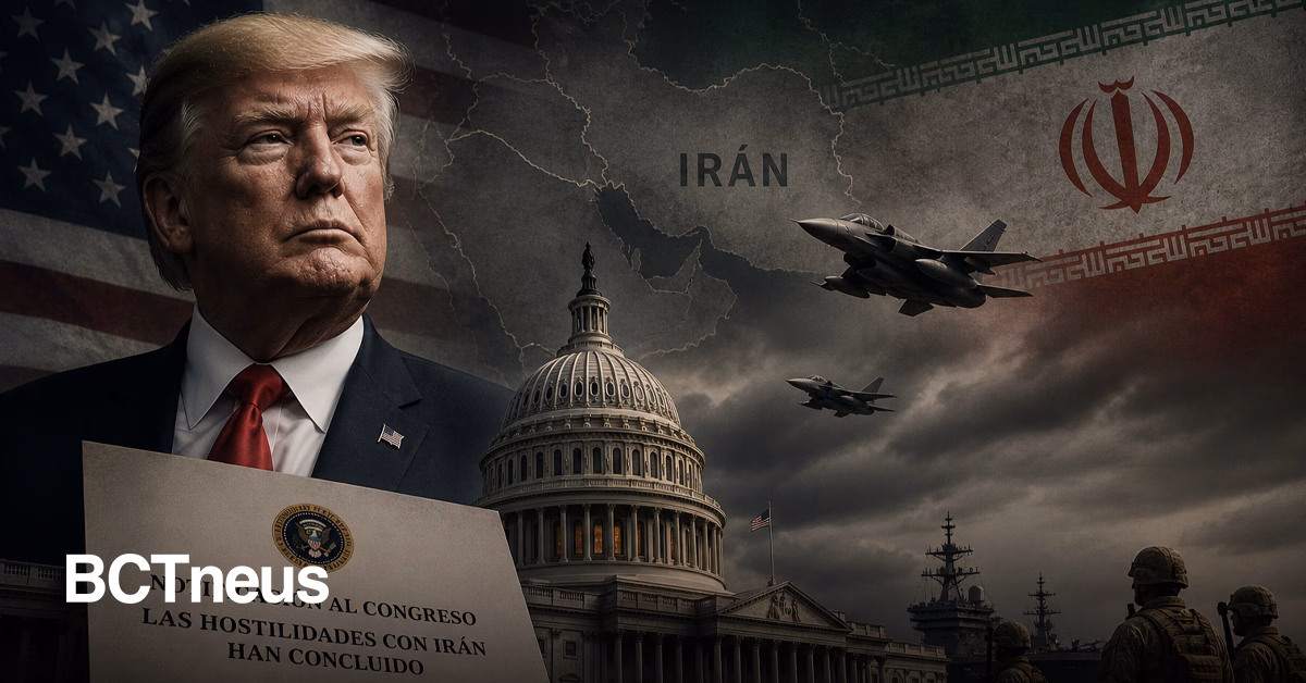 Articulo - Trump afirma que guerra con Irán terminó y evita aprobación del Congreso