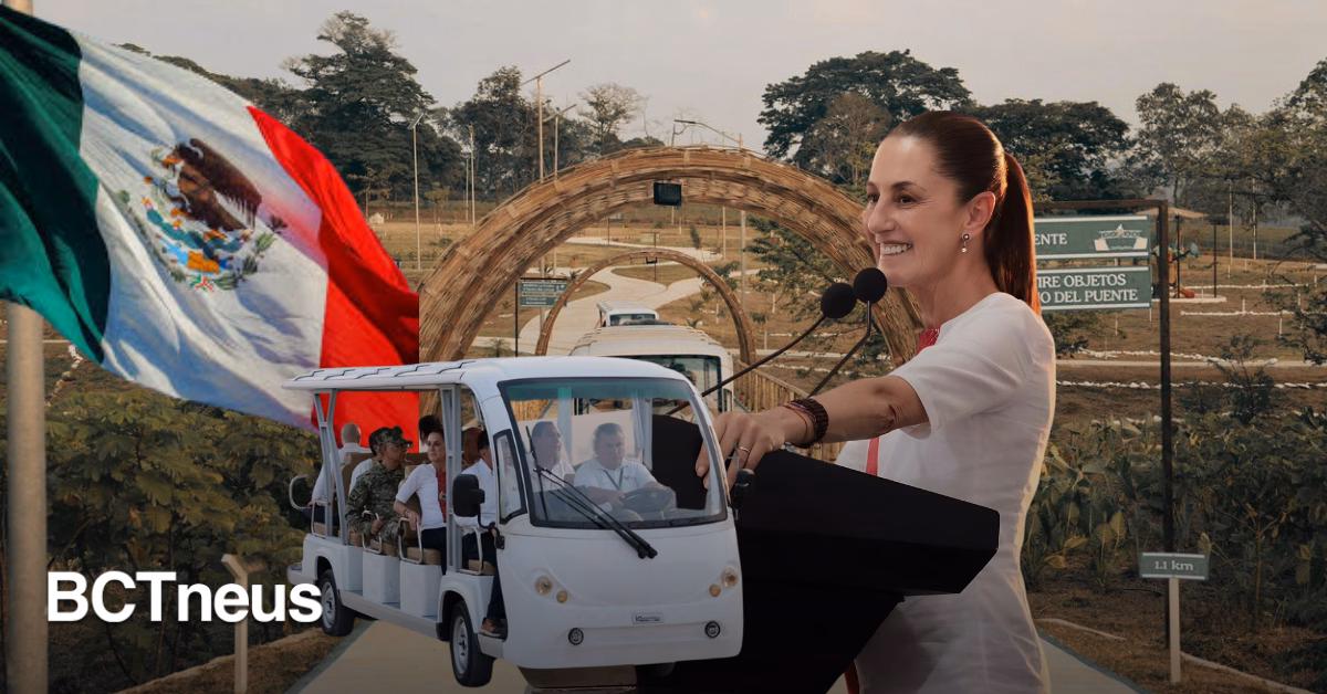Articulo - Presidenta Sheinbaum defiende territorio nacional en inauguración de “La Ceiba”