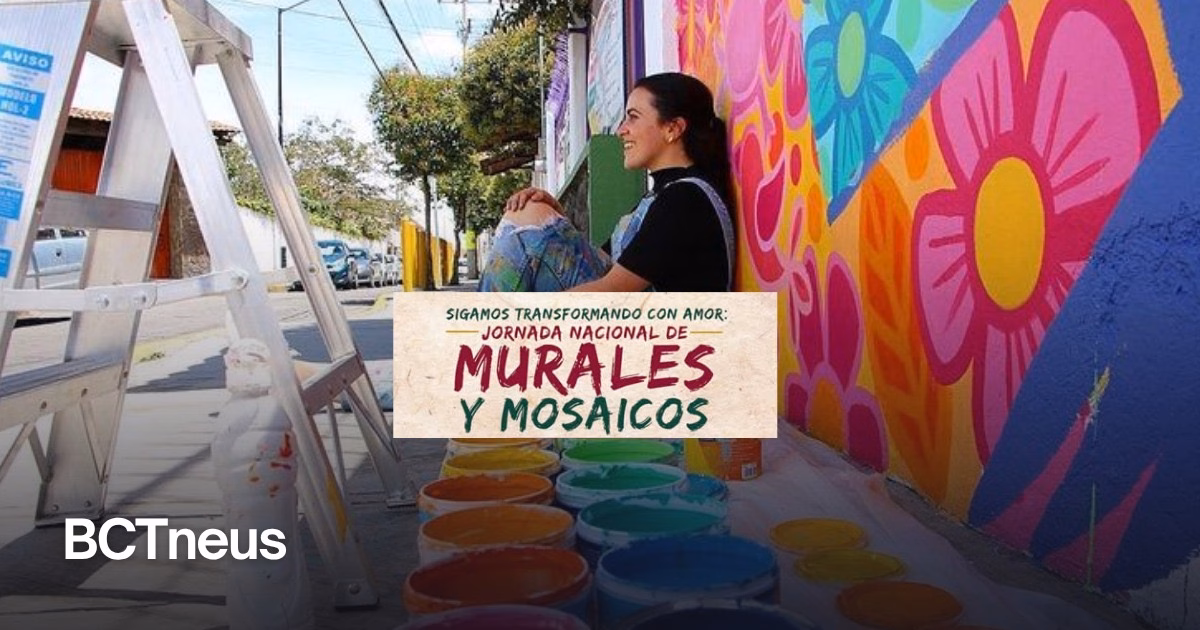 Articulo - Jóvenes llenarán de color a México con murales y mosaicos