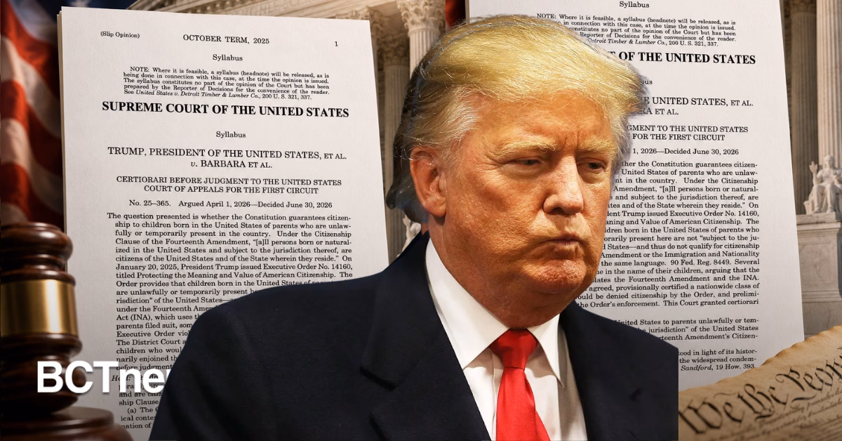 Articulo - Corte Suprema de EEUU protege ciudadanía por nacimiento  y rechaza plan de Trump