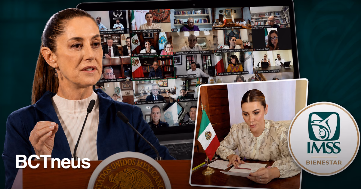 Articulo - Salud gratuita y digna: Marina del Pilar y Sheinbaum revisan avances del IMSS Bienestar