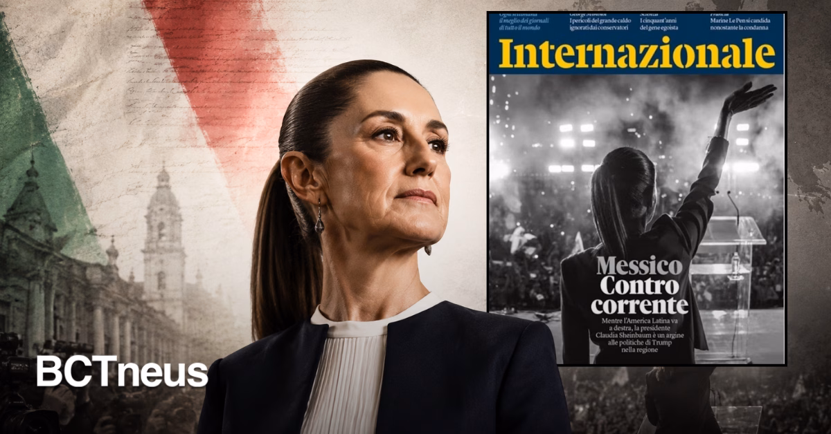 Articulo - “La líder de izquierda más popular del mundo”: revista italiana destaca a Sheinbaum