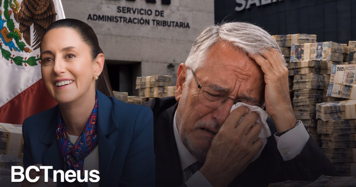 Articulo - Salinas Pliego paga el doble al SAT por negarse a liquidar en el sexenio pasado, revela Sheinbaum