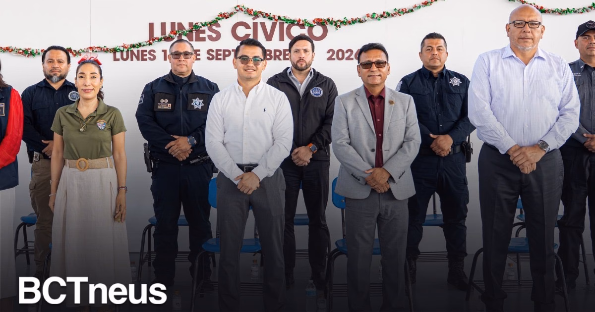 Articulo - Alcalde Abdiel Gutiérrez refrenda impulso a juventudes en "Lunes Cívico" en Tijuana