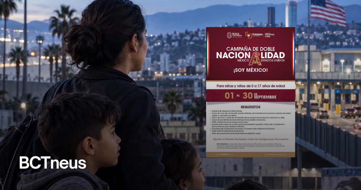 Articulo - Tijuana acerca la nacionalidad mexicana a menores nacidos en EE.UU