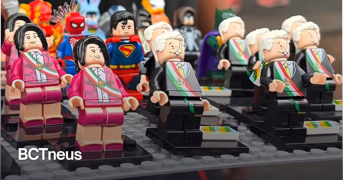 Articulo - Mientras LEGO invierte millones, sus minifiguras de Sheinbaum y AMLO arrasan en el Zócalo