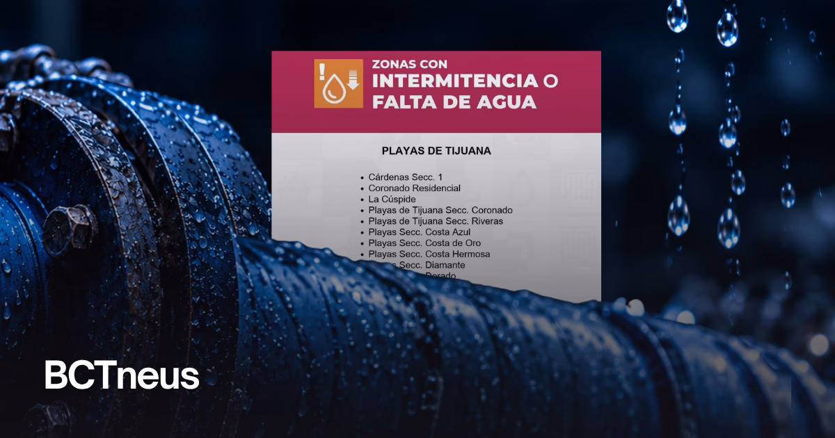 Articulo - El calor y fallas eléctricas afectan en el abasto de agua: CESPT Informa