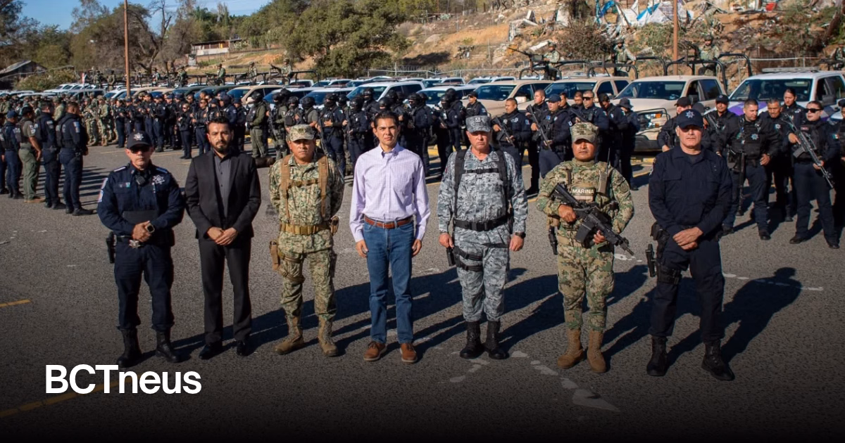 Articulo - Román Cota anuncia operativo de seguridad en Tecate con 266 elementos y 87 unidades