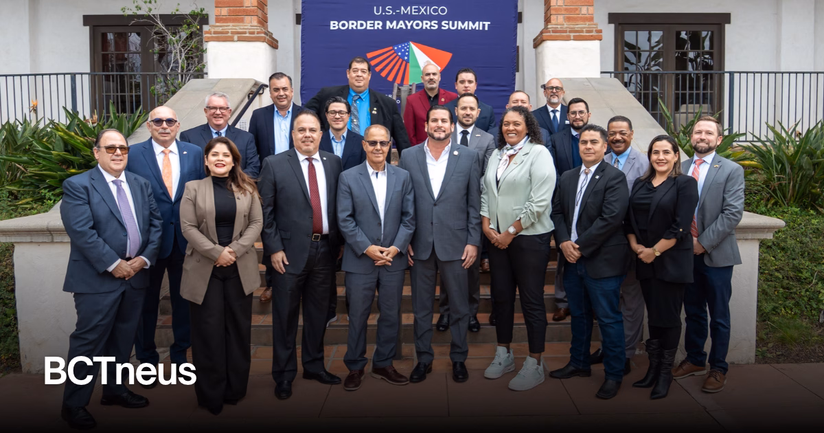 Articulo - Burgueño impulsa cooperación entre Tijuana y San Diego durante cumbre de alcaldes fronterizos