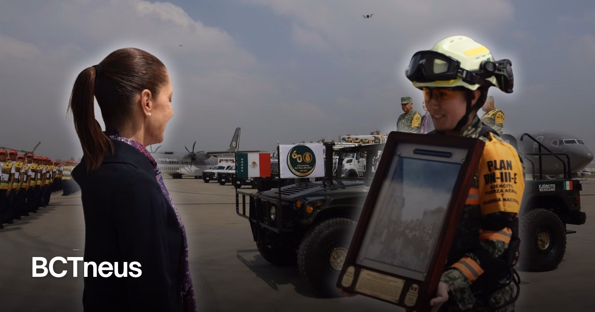 Articulo - 60 años salvando vidas: Sheinbaum conmemora  aniversario de militares