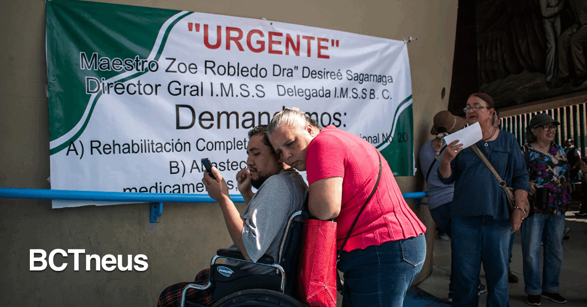 Derechohabientes y jubilados del IMSS protestan por falta de ...