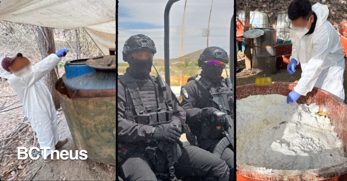 Articulo - Operativo conjunto México–EE.UU. desmantela tres laboratorios de drogas en Sinaloa