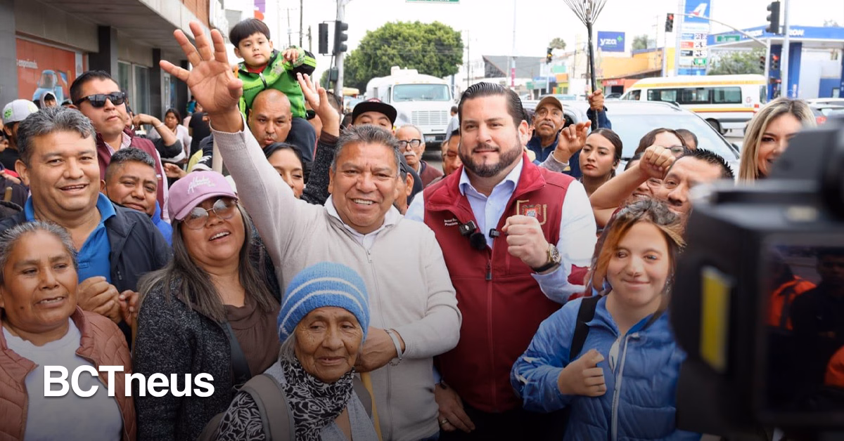 Articulo - Burgueño renueva calles, banquetas y espacios públicos en colonias olvidadas