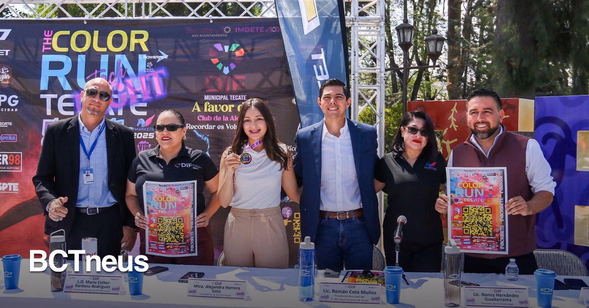 Articulo - Neón, música y solidaridad: regresa 'The Color Run Tach Tecate' este 14 de junio