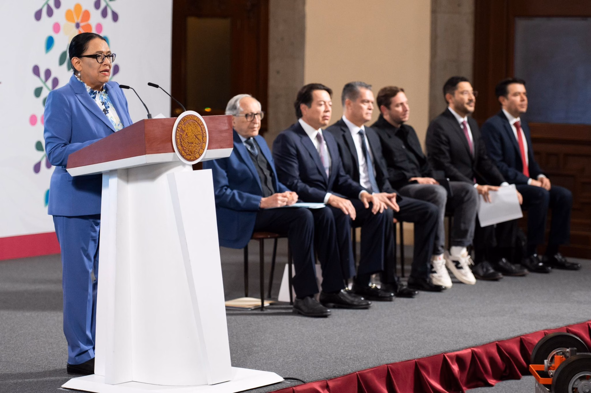 Articulo - Scretaría de Seguridad confirma localización de Los Juniors de Monterrey: Rosa Icela Rodríguez