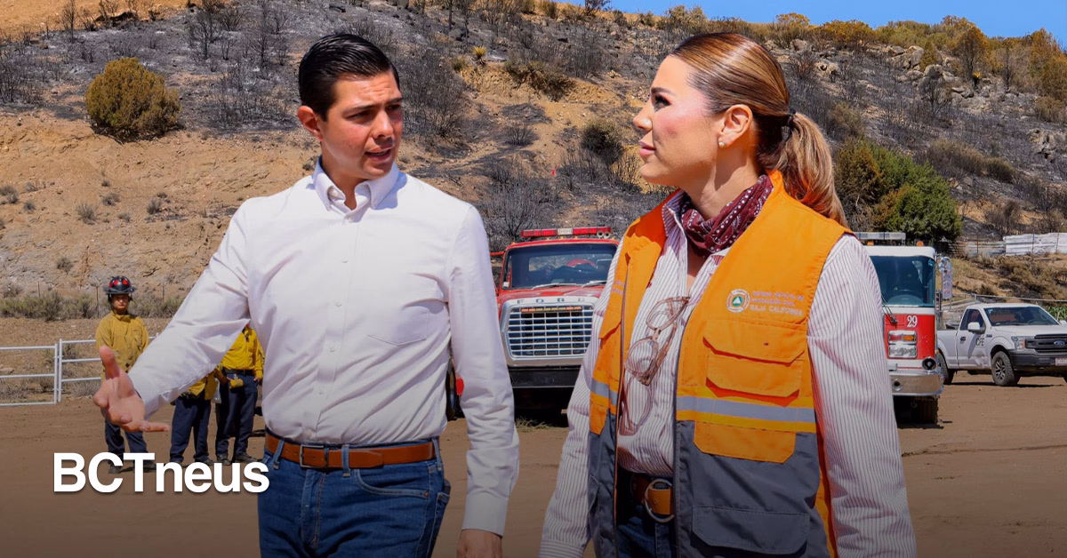 Articulo - Marina del Pilar encabeza operativos conjuntos ante incendios en Tecate