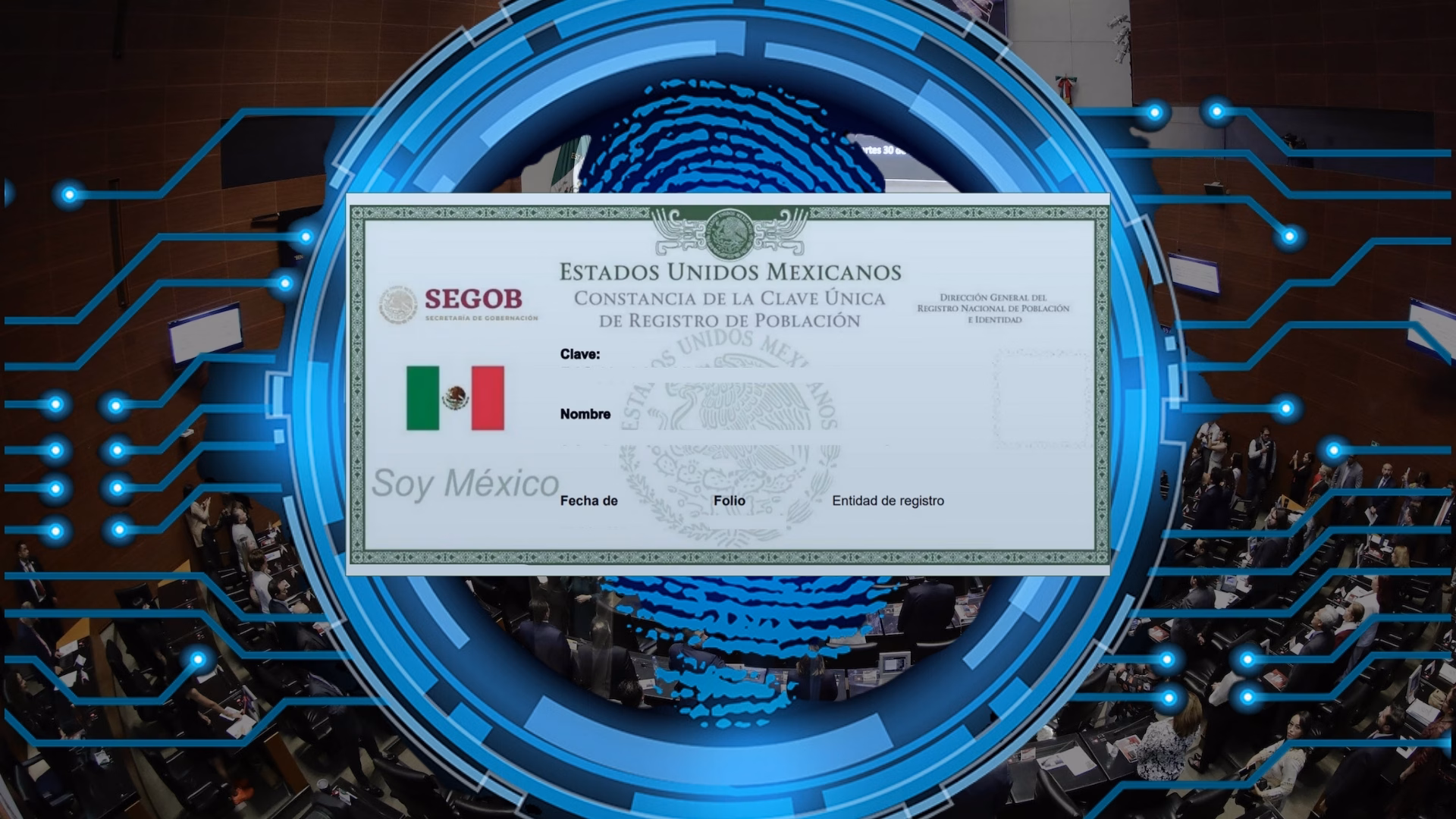 Articulo - Senado aprueba CURP con datos biométricos: así operará el nuevo sistema de identidad