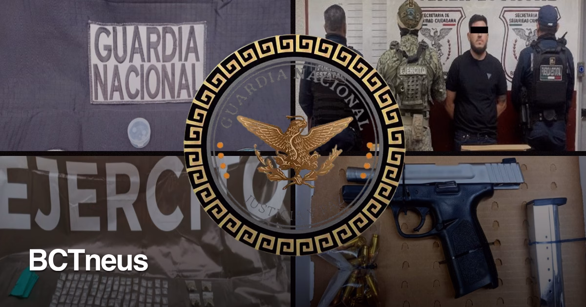 Articulo - Operación Frontera Norte: aseguran en BC metanfetamina, marihuana, armas y un vehículo
