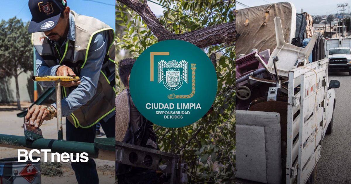 Articulo - Tijuana refuerza su programa de limpieza renovando espacios públicos