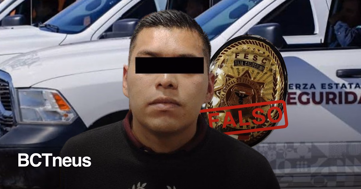 Articulo - Policías de Tijuana detienen a usurpador que se hacía pasar por agente de la FESC