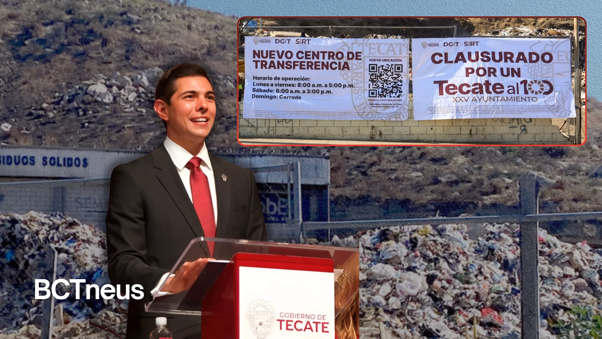 Articulo - Román Cota clausura Centro de Transferencia